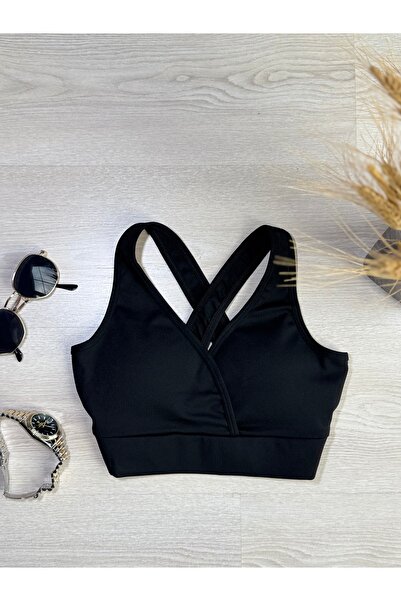 Butik Crop Top ( Arkası çapraz detaylı )