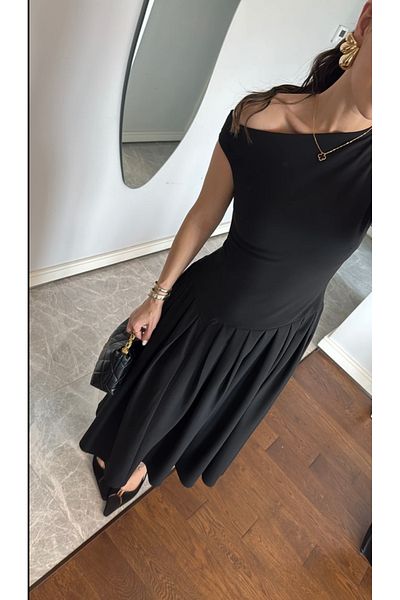 ForOre Boat Neck Basic Pinterest Dress