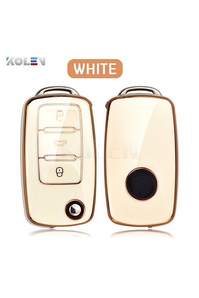 Choice Black Only Case Tpu Car Key Case Cover Holder Shell For Vw Volkswagen Polo Golf Passat Beetle Caddy