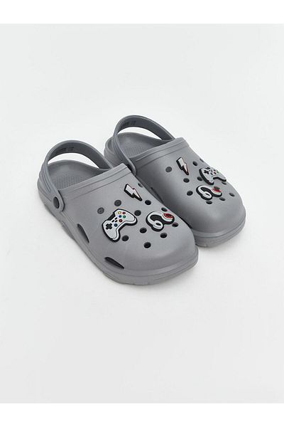 LC Waikiki صندل شاطئ رجالي مطبوع عليه رقعة LCW STEPS