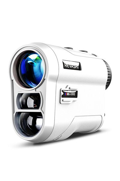 Choice 600m Golf White Revasri 600m/yard Golf Laser Rangefinder With Slope Compensation Flagpole Lock Vibra