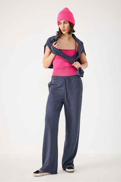 No Matter What Relaxed Fit Trousers with Drawstring Waist
