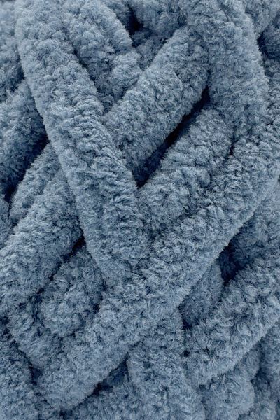 SENSY Chunky Hand Knitting Yarn 200 Gr Slippers Blanket Yarn Finger Knitting Yarn Scarf Beanie Hat Finger Yarn Denim Blue