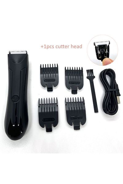 VGR black kit Professional Hair Cutting Machine Beard Trimmer Electric Shaver for Men Intimate Areas Hai