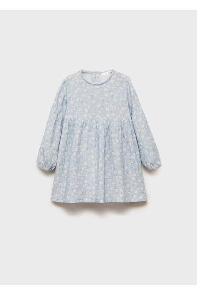 MANGO Baby Çiçek desenli elbise