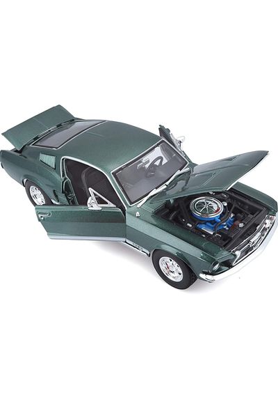Maisto 1:18 1967 Ford Masteng Gt Fastback - Launch Green Special Collection Model Car