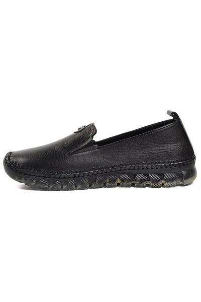 Voyager 9059 Zn Pantofi de damă negri Nata din piele naturală