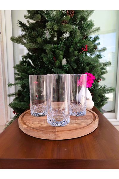 Madame Coco Pamella 4-Piece Soft Drink Glass Set - 440 ml