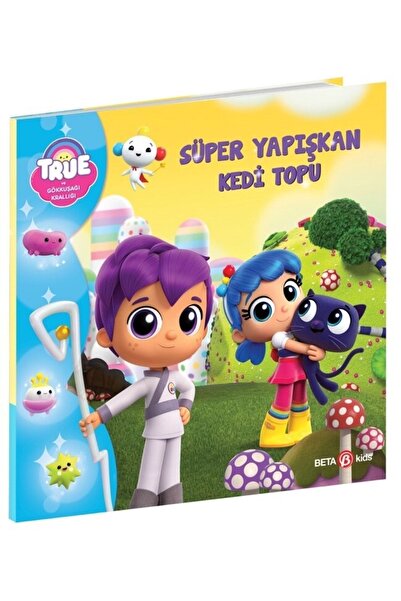 Beta Kids True Ve Gökkuşağı Krallığı Süper Yapışkan Kedi Topu