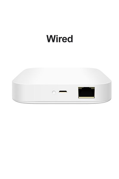 Choice Wired Hub Tuya ZigBee 3.0 Smart Hub, Wireless/Wired Gateway Bridge for App Voice Remote Control, Wor