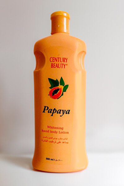 CENTURY BEAUTY papaya özlü vücut kremi, losyun 500ml Papaya cilde güzel bir y...