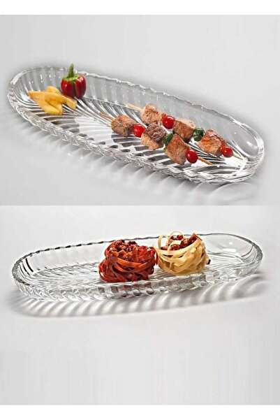 Evinizin Yardımcısı Sunumluk & Cerezlik &kayık Kase# Ikramlık 28 Cm Cam Uzun ...
