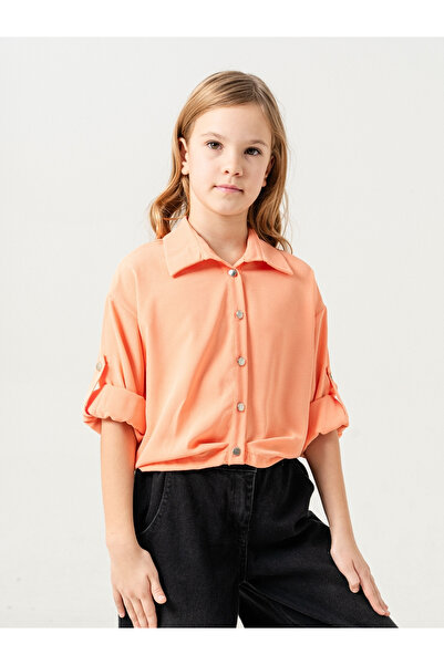 GİYİCEM TEKSTİL Плісирована спідниця та сорочка для дівчаток 3148