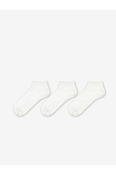 LC Waikiki Ciorapi papuci pentru bărbați simpli, pachet de 3 (S4)