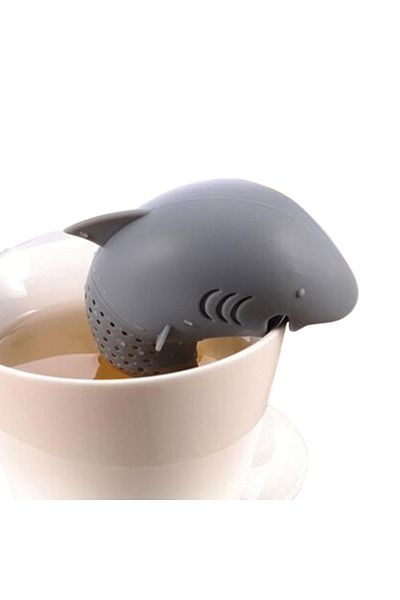 Generic Shark Silicone Tea Strainer