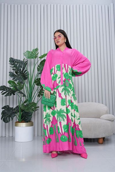 ALÂ Fuchsia Wide Dress - 4 Models