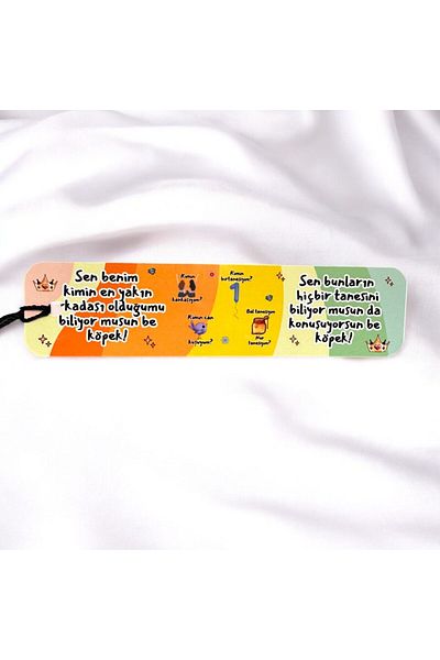 mugshop Prince Who's Your Closest Friend Metal Quality Premium Bookmark