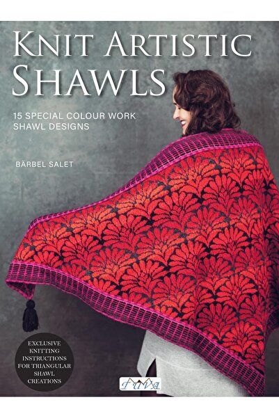 Tuva Yayıncılık 15 TASARIM ŞAL “KNIT ARTISTIC SHAWLS” (ingilizce)