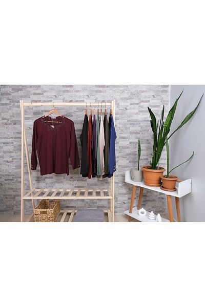 MUSTÜN Lace Collar Blouse