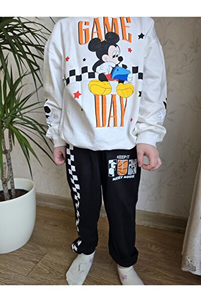 Disney Miki Mouse Çocuk Eşofman Takımı