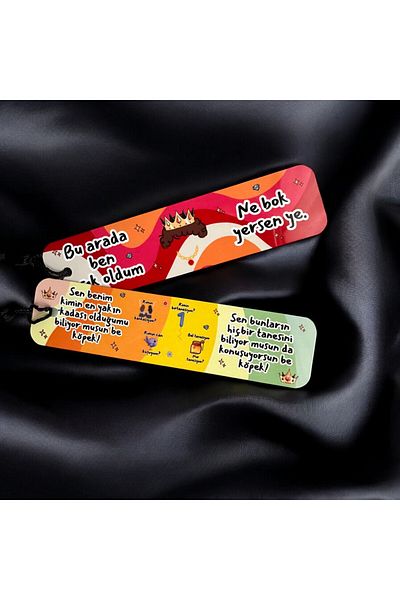mugshop Prince Who's Your Closest Friend Metal Quality Premium Bookmark