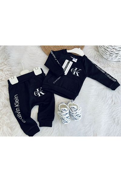 SULİFESTORE Children's Printed Suit Set