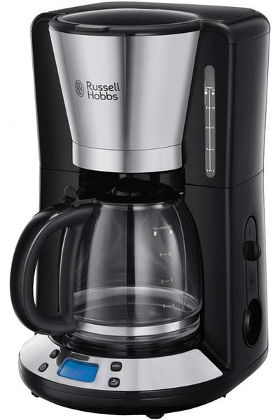 STOREMAX Bystoreby Hobbs 24030-56 Victory Programmable Coffee Maker, 1100 W, Stainless Steel Newdesing