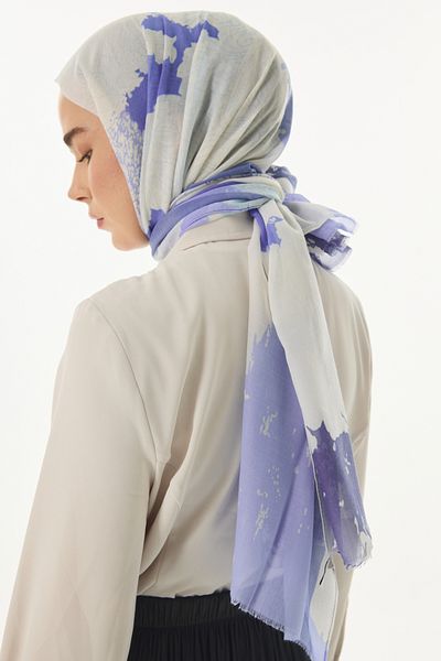 SOFT AKSESUAR Gradient Stone Design Shawl