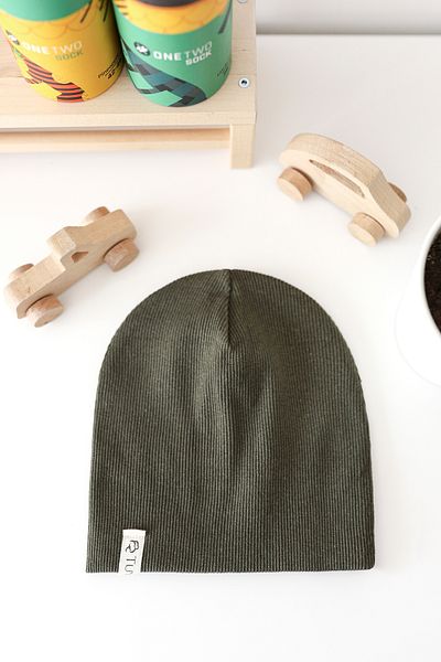 Doğan Collection Green Rib Beanie