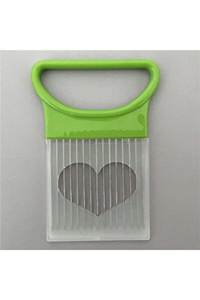 Choice1 حامل قطاعة البصل من الفولاذ المقاوم للصدأ الأخضر، مساعد لتقطيع الطعام...