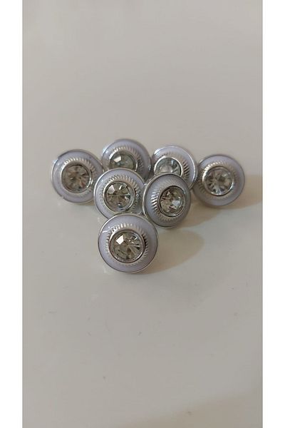 BRAVE TEKSTİL ÜRÜNLERİ 20 Boy Pearl Stone Button - 20 Pcs