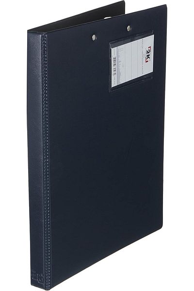 STOREMAX Muartshop 295L Biala Double Mechanism Folder Secretarial and 4 Ring Mechanism, Navy Blue 871301