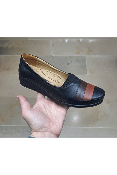 BRGL KADIN 41-42 NUMARA İÇİ-DIŞI HAKİKİ DERİ ORTOPEDİK MEVSİMLİK ANNE AYAKKABISI
