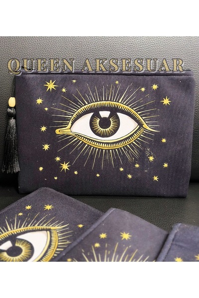 QUEEN AKSESUAR Дизайн етнічний сучасний містичний золотий візерунок з бахромо...