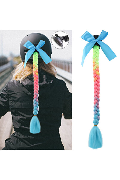 KONAK PERUK Мотоциклетна каска с плетена опашка - ACM07