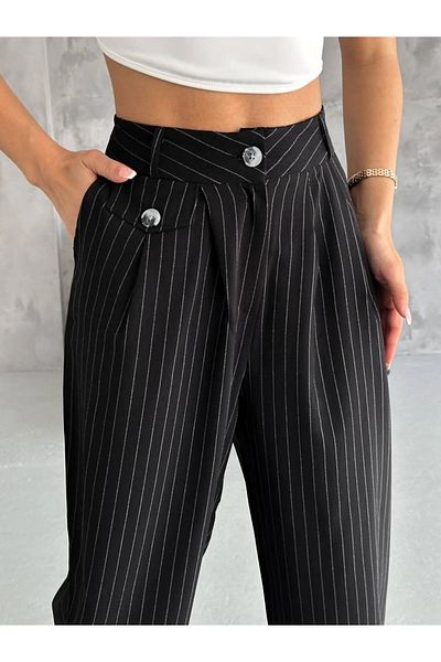 sportiness Pantaloni de damă cu nasturi