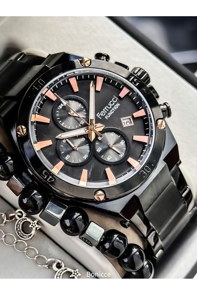 Ferrucci Function Men's Design Wristwatch + bracelet as a gift