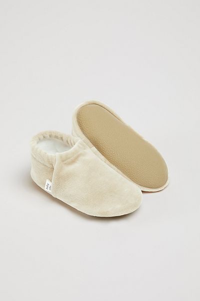 BabyZilla Non-Slip Sole Fleece Baby Booties Organic Cotton Lining, Home Boot Slippers and Nursery Shoes
