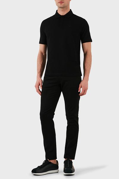 Emporio Armani Stretch Cotton Slim Fit Regular Waist Straight Leg Jeans Men's Jeans