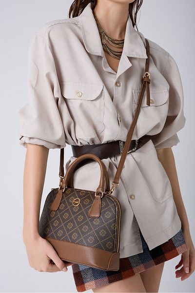 Fossil Brown Women's Shoulder Bag 05Fo25Y5037