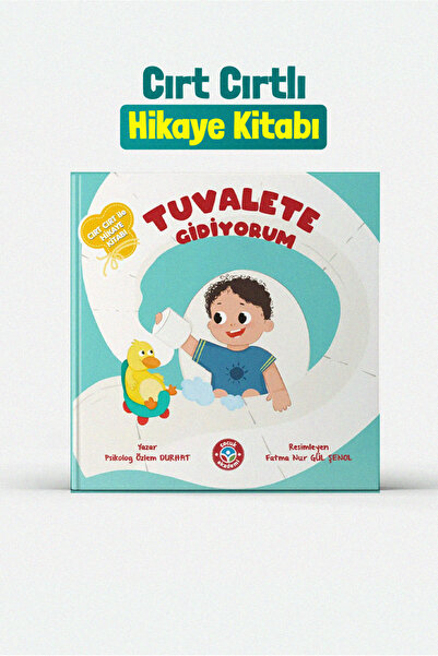 Çocuk Akademi Tuvalete Gidiyorum Cırt Cırtlı Aktivite Etkinlik Kitabı