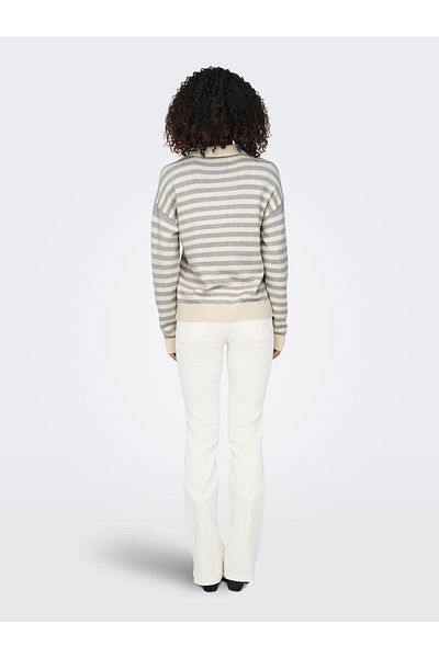 ONLY ONLLANA POLO LS PULLOVER EX KNT
