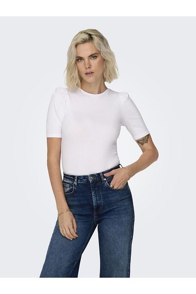 ONLY Onllive Love 2/4 Pufftop Jrs Noos - Comfortable Fit