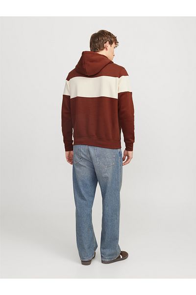 Jack & Jones JORVESTERBRO BLOCK SWEAT HOOD STYD AW24