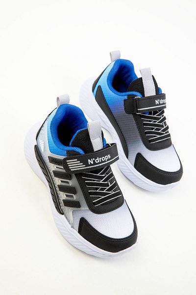 SOHO Schwarz-Marineblauer Kinder-Sneaker 20312