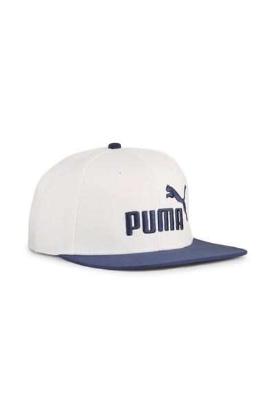 Puma Ess No 1 Logo Flat Brim Cap Puma Navy-Pu