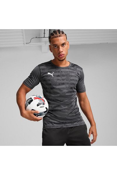 Puma Individualrise Graphic Jersey Asphalt