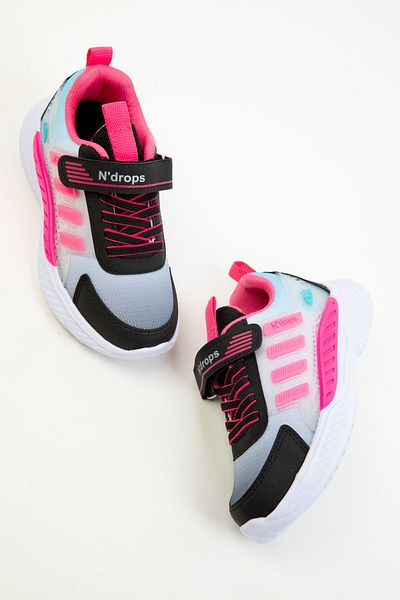 SOHO Dětské tenisky Black-Fuchsia 20312