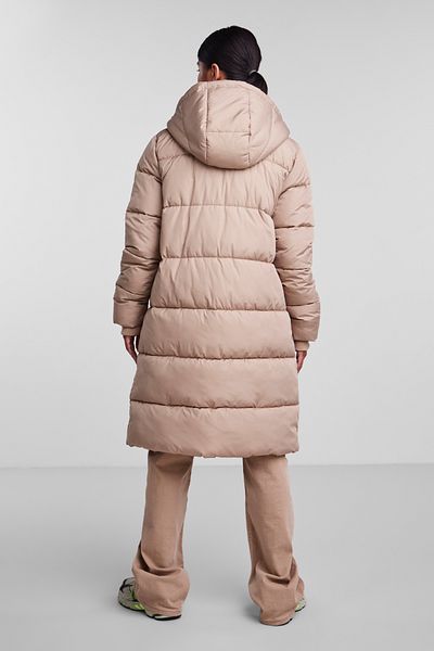 PIECES Jacke Damen/Mädchen Silber Nerz