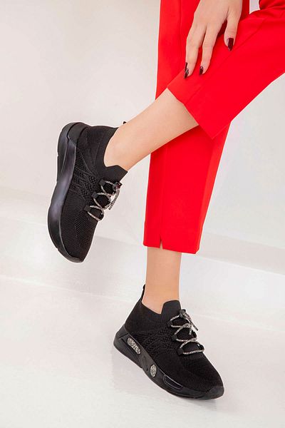 SOHO Pantofi de damă negru-negru 20290